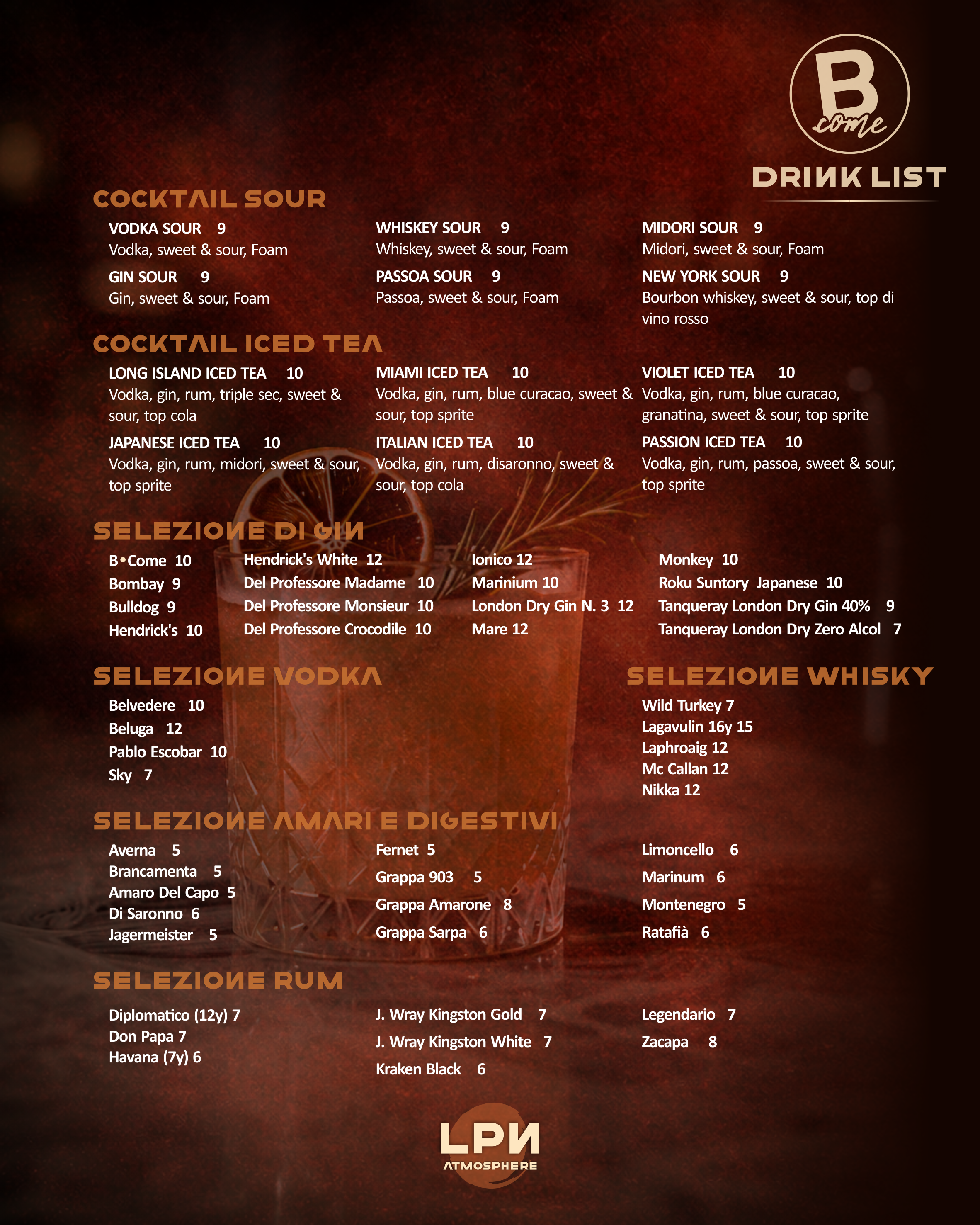 Drink list B•COME - pagina 4